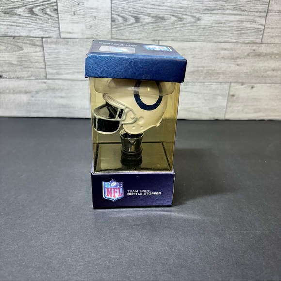 Indianapolis Colts Wine Bottle‎ Stopper Cork NFL Football Helmet Team - Picture 1 of 9